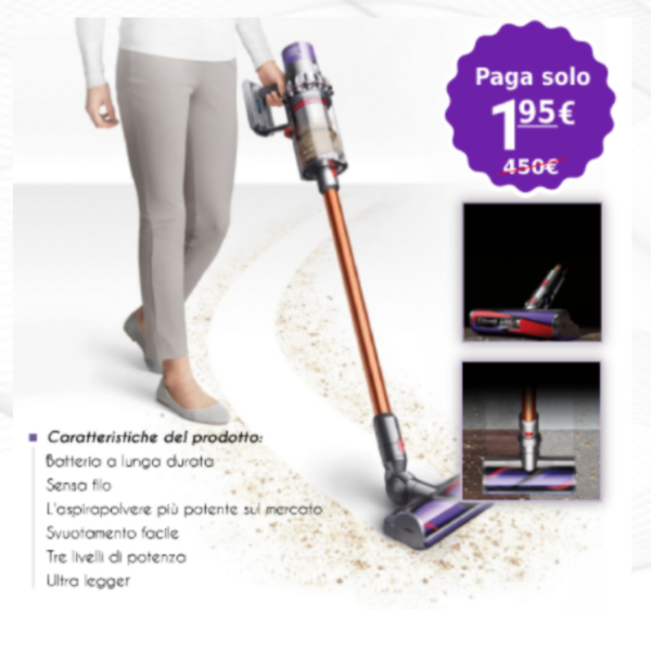 Gold Dyson V10 IT