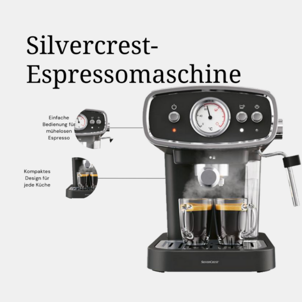 Silvercrest Espresso Lidl Lander DE