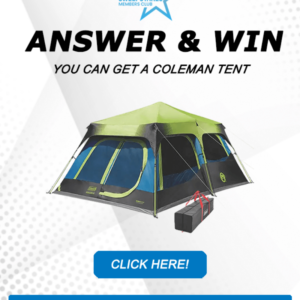 Walmart Coleman Tent US