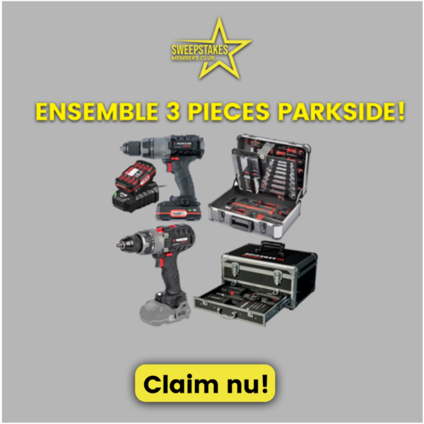 Lidl Parkside 3-Piece Set BE(nl)